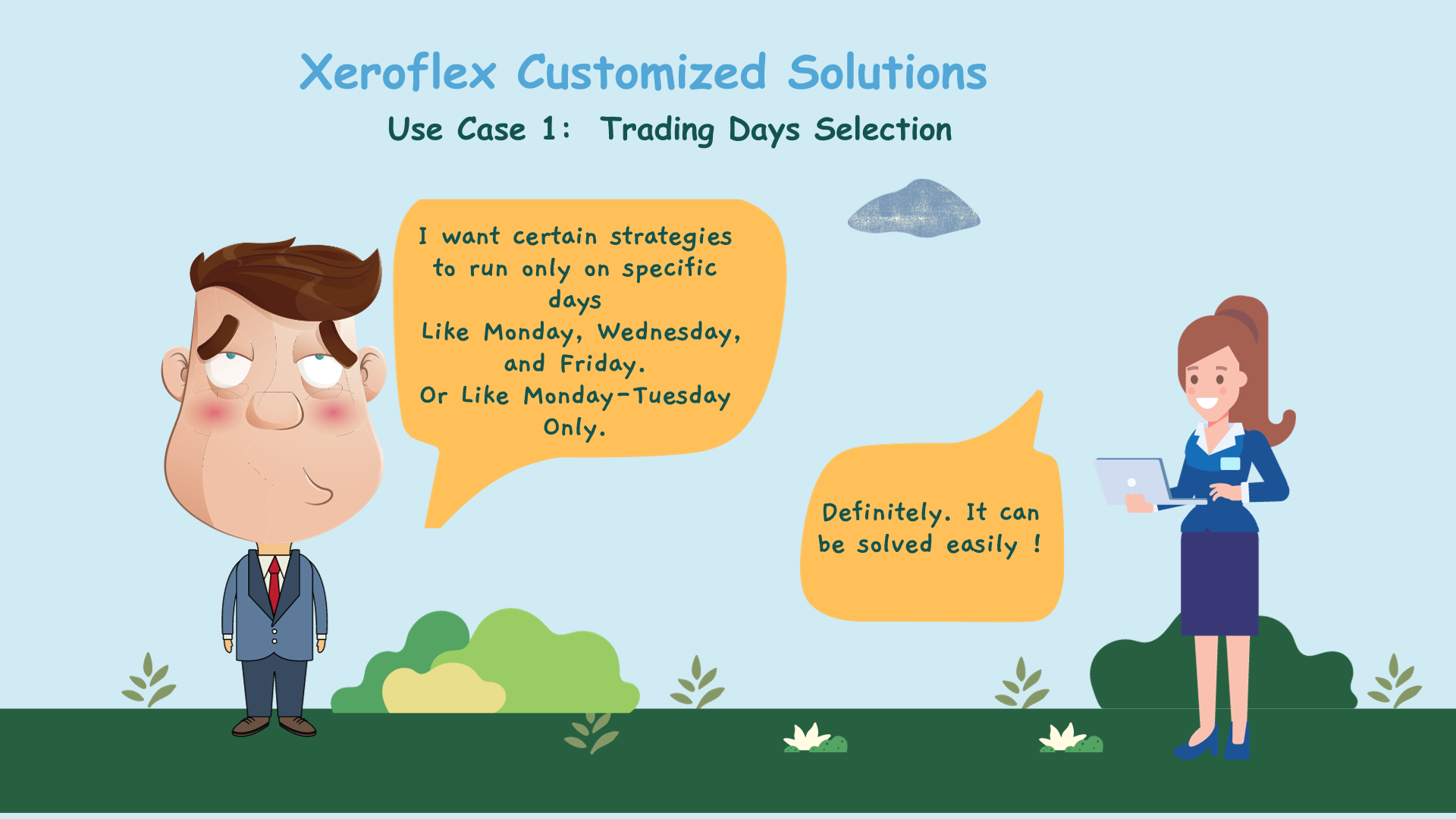 Use Case 1:  Trading Days Selection