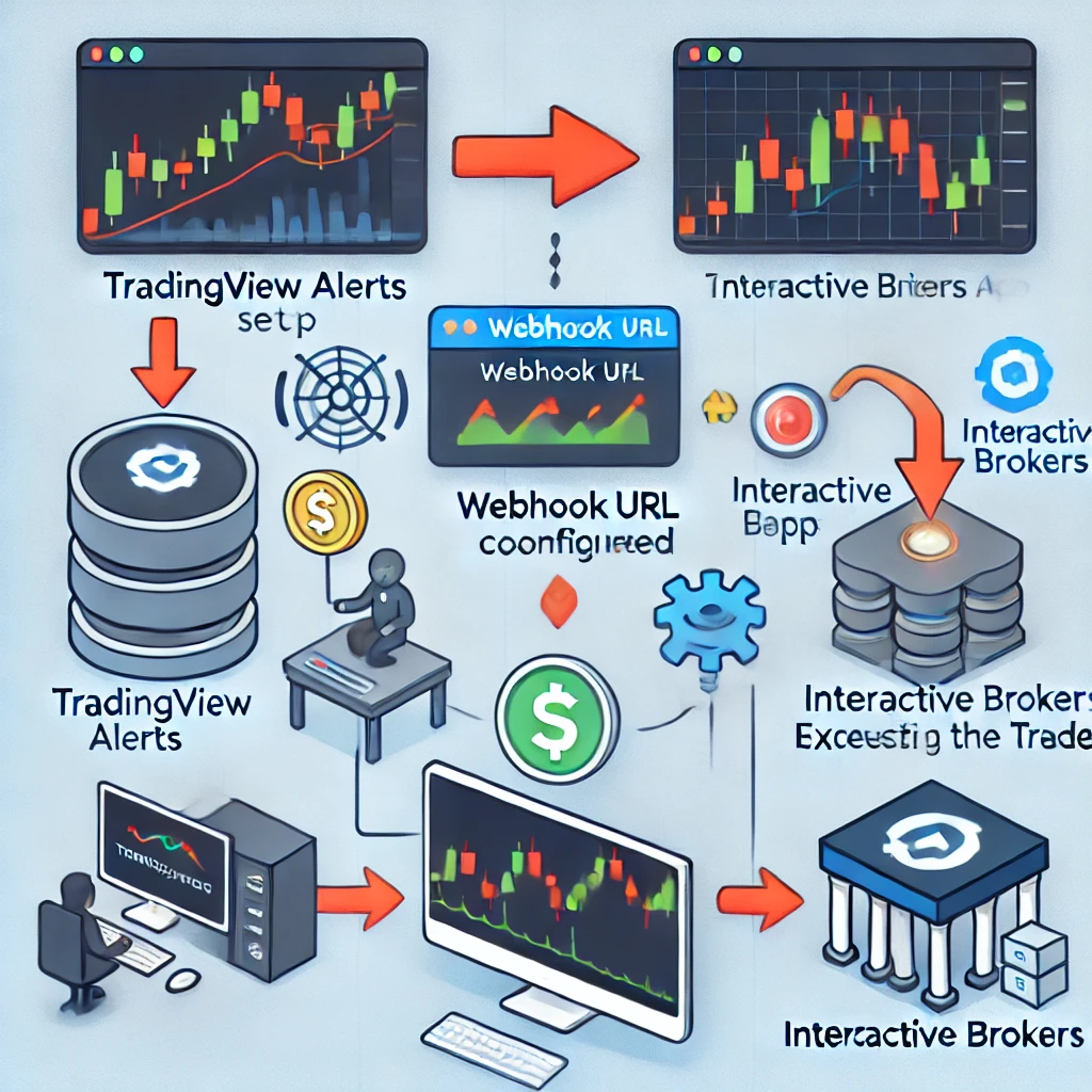 如何将TradingView警报自动化到盈透订单